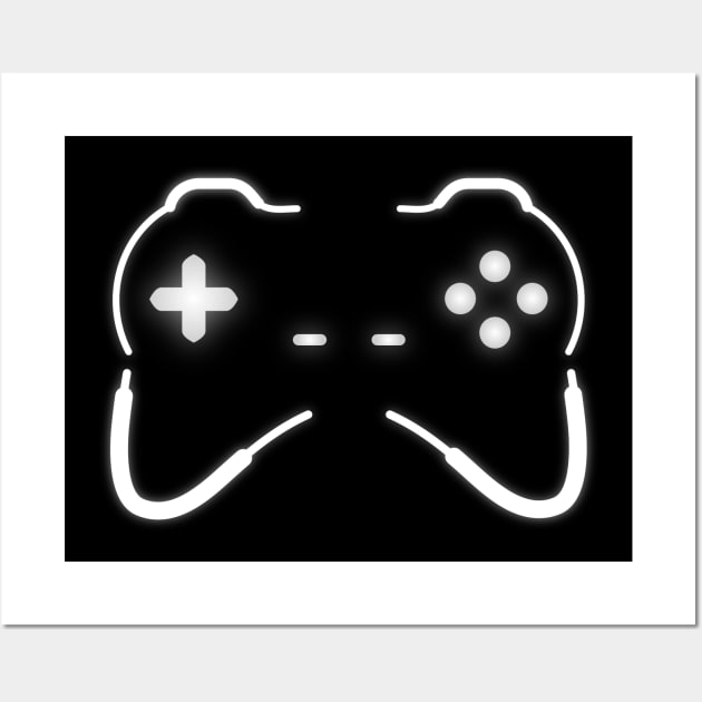 Game Controller for Gamers Wall Art by WarriorWoman